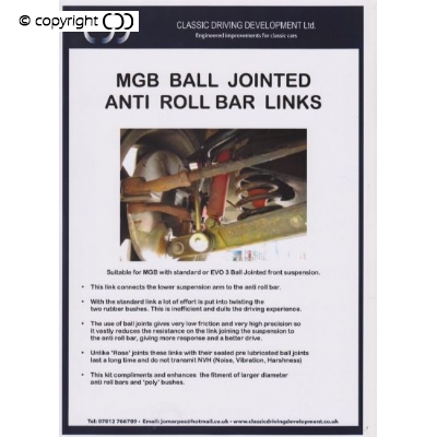 MGB AR Link leaflet